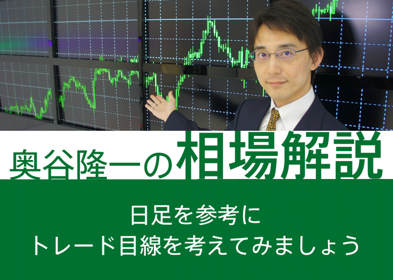 日足を参考にトレード目線を考えてみましょう
