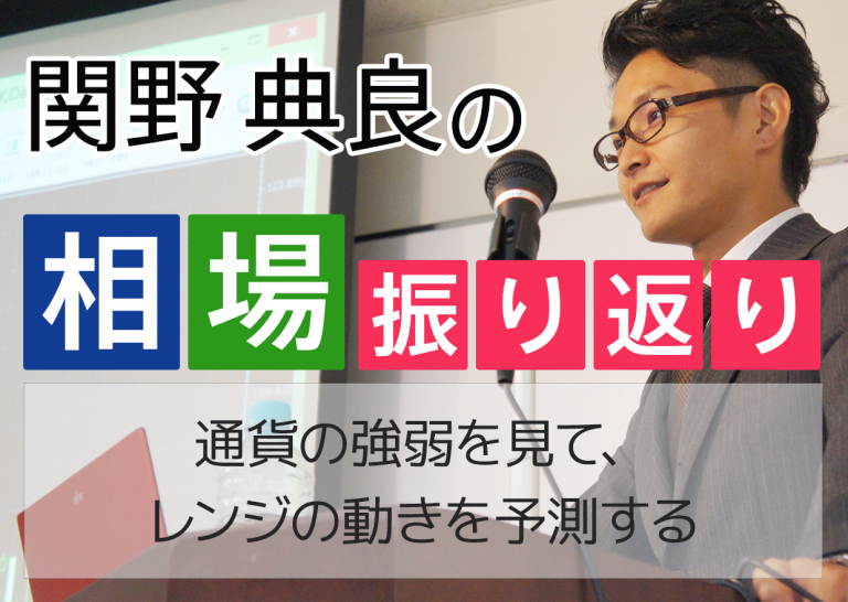通貨の強弱を見て、レンジの動きを予測する